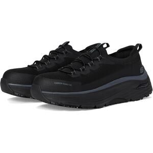 Skechers Women's 9 Black Max Cushioning Arch Fit SR Nixx Work Sneakers LB1-29